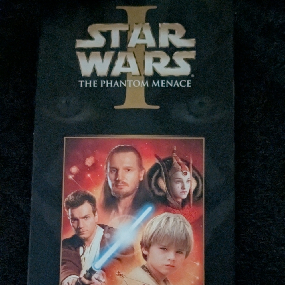 Star Wars: The Phantom Menace VHS And Conair